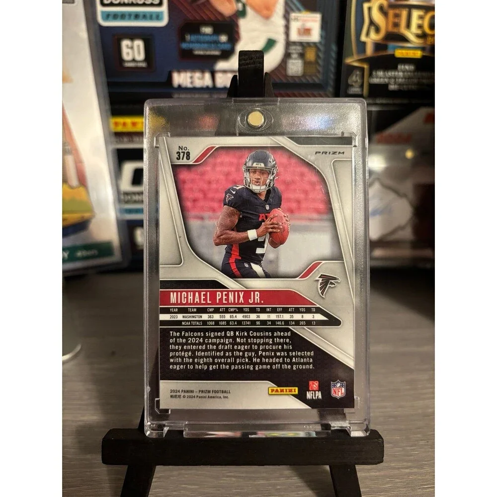 Michael Penix JR. Panini Prizm pink rookie - Picture 2 of 2